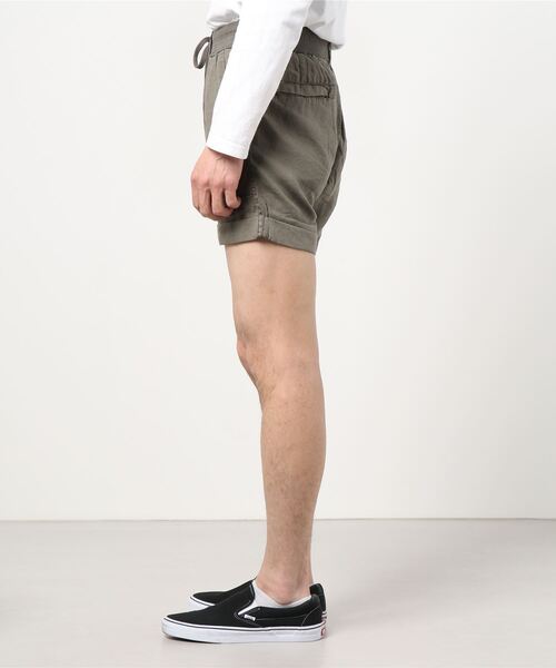 REPLAY（リプレイ）の「ESSENTIAL ガーメントダイド ヘビーリネンショーツ（その他パンツ・メンズ・ブラウン/ホワイト・28inch/32inch/30inch/30 inch/31inch/29inch）」の3枚目の写真