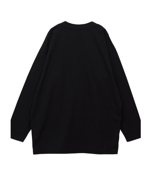 mercibeaucoup,（メルシーボークー）の「メルジュヴティー（Tシャツ/カットソー・レディース・ブラック/ブルー/ホワイト/ベージュ・FREE）」の5枚目の写真