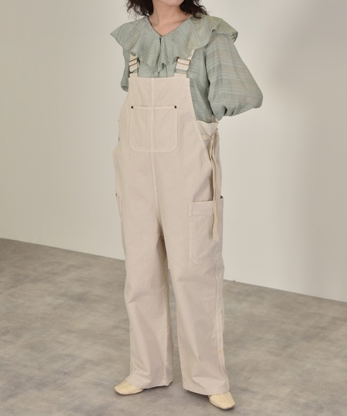 w closet（ダブルクローゼット）の「脇紐オーバーオール（サロペット