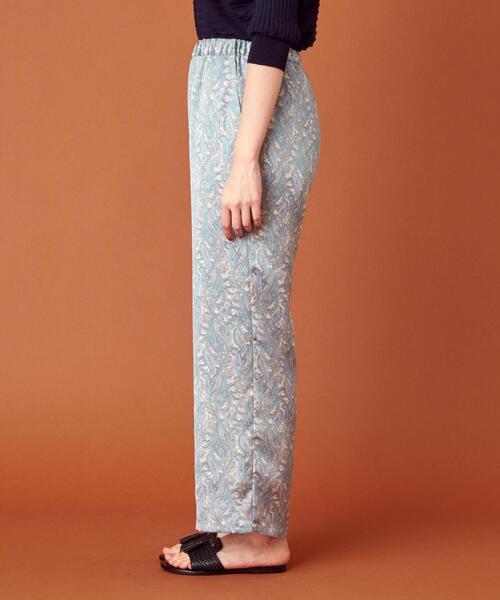 closet story（クローゼットストーリー）の「＜closet story＞PO ペイズリー イージー パンツ（その他パンツ・レディース・ライトブルー/オレンジ・FREE）」の4枚目の写真