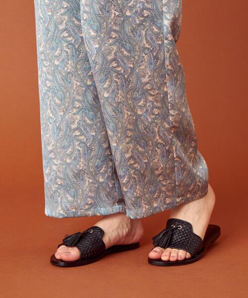 closet story（クローゼットストーリー）の「＜closet story＞PO ペイズリー イージー パンツ（その他パンツ・レディース・ライトブルー/オレンジ・FREE）」の8枚目の写真