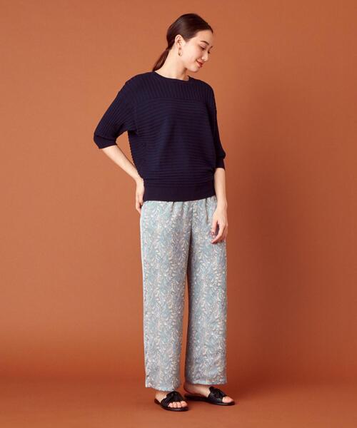 closet story（クローゼットストーリー）の「＜closet story＞PO ペイズリー イージー パンツ（その他パンツ・レディース・ライトブルー/オレンジ・FREE）」の10枚目の写真