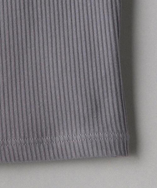 BEAUTY&YOUTH UNITED ARROWS（ビューティーアンドユースユナイテッドアローズ）の「BY ラウンドネックブラタンクトップ（タンクトップ・レディース・グレー/ホワイト/ブラック/オリーブ/モカ/ダークグリーン・FREE）」の17枚目の写真