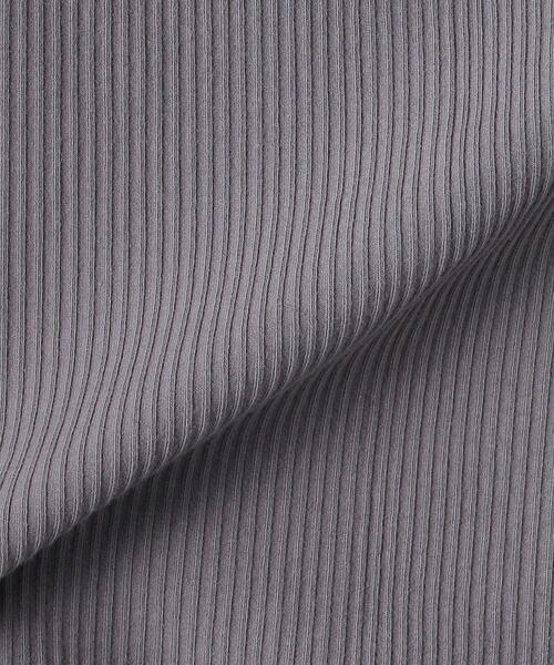 BEAUTY&YOUTH UNITED ARROWS（ビューティーアンドユースユナイテッドアローズ）の「BY ラウンドネックブラタンクトップ（タンクトップ・レディース・グレー/ホワイト/ブラック/オリーブ/モカ/ダークグリーン・FREE）」の18枚目の写真