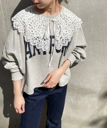 Chico | ショート丈デカロゴスウェット(スウェット)