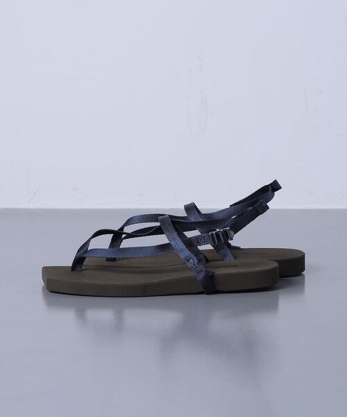 AURALEE サンダル AURALEE(オーラリー) Leather Belt Sandals Made By foot the