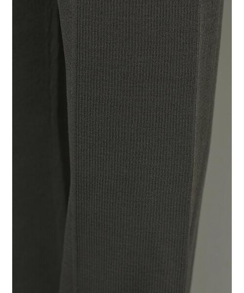 AMERICAN HOLIC（アメリカンホリック）の「センタータックニットパンツ（その他パンツ・レディース・グレイッシュベージュ/チャコールグレー/ブラック・M/L）」の9枚目の写真