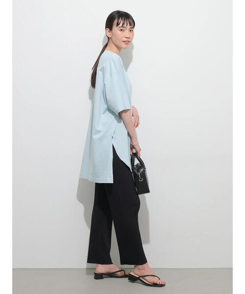 AMERICAN HOLIC（アメリカンホリック）の「センタータックニットパンツ（その他パンツ・レディース・グレイッシュベージュ/チャコールグレー/ブラック・M/L）」の14枚目の写真