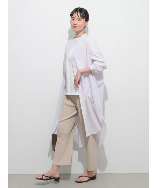 AMERICAN HOLIC（アメリカンホリック）の「センタータックニットパンツ（その他パンツ・レディース・グレイッシュベージュ/チャコールグレー/ブラック・M/L）」の16枚目の写真