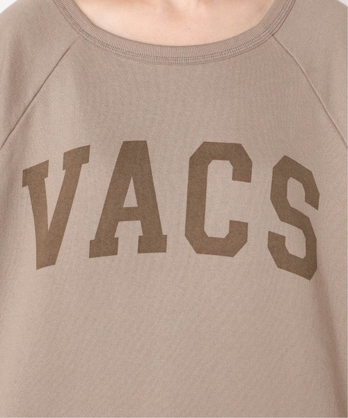 SLOBE IENA（スローブイエナ）の「VACS ハーフスリーブスウェット【手洗い可能】◆（スウェット・レディース・ホワイト/チャコールグレー/ブラウン/ライトグリーン・FREE）」の6枚目の写真