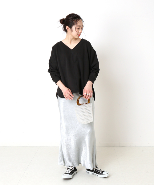 Simplicite(サンプリシテ)の「アクリルハンドルビーズBAG◆(ハンドバッグ・レディース・イエロー/ホワイト・FREE)」の7枚目の写真