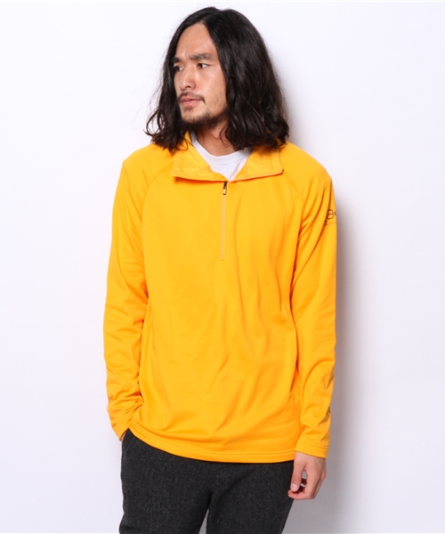 BURTON（バートン）の「[ak] GRID HALF ZIP（その他トップス・メンズ・ブラック/グレー/イエロー/ブルー・LARGE/SMALL/MEDIUM/X-SMALL）」の4枚目の写真