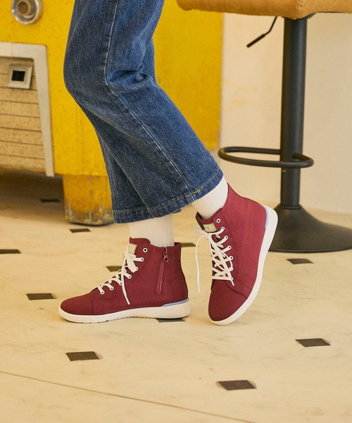 セール】晴雨兼用ハイカットスニーカー（スニーカー）｜ing（イング