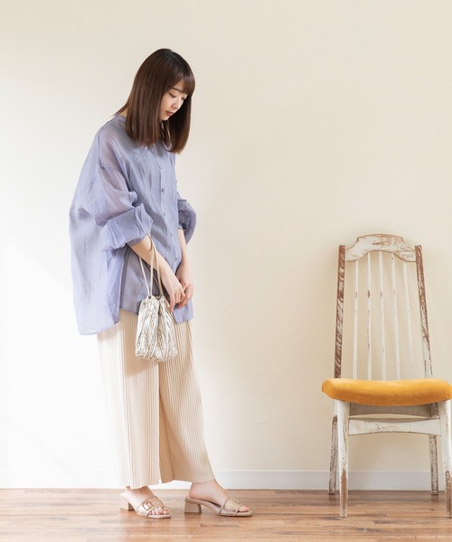 flune(フリューン)の「スクエアトゥバックルPVCミュール(サンダル・レディース・ホワイト/ベージュ/ミント・LL/3L/S/M/L/XS)」の12枚目の写真