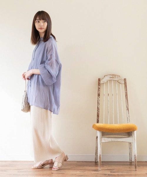 flune(フリューン)の「スクエアトゥバックルPVCミュール(サンダル・レディース・ホワイト/ベージュ/ミント・LL/3L/S/M/L/XS)」の13枚目の写真