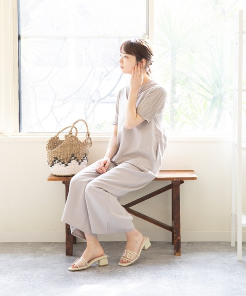 flune(フリューン)の「スクエアトゥバックルPVCミュール(サンダル・レディース・ホワイト/ベージュ/ミント・LL/3L/S/M/L/XS)」の19枚目の写真