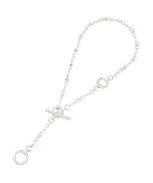 Bonjour Girl(ボンジュールガール)の「JOINT マルチWAYチェーンチョーカーネックレス(ネックレス・レディース・シルバー・FREE)」の11枚目の写真