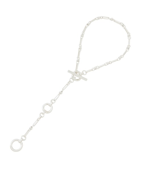 Bonjour Girl(ボンジュールガール)の「JOINT マルチWAYチェーンチョーカーネックレス(ネックレス・レディース・シルバー・FREE)」の12枚目の写真