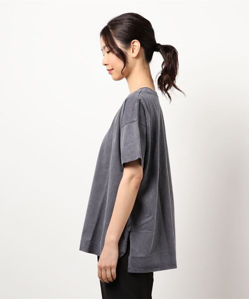 IENAカットソー IENA（イエナ）の「Pigment Dyeing ワイドTシャツ（Tシャツ