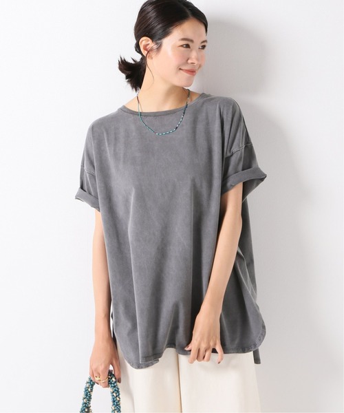 Tシャツ　イエナ　エイトン ATON/エイトン 別注 FRESCA SINGLE JERSEY Tシャツ（Tシャツ