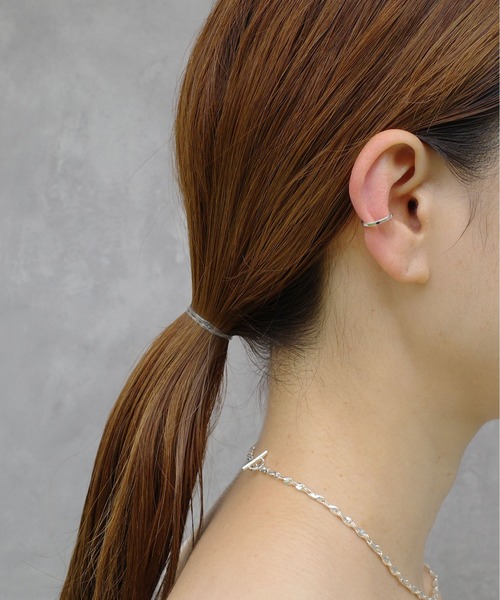 SIGNAL（シグナル）の「【SIGNAL/シグナル】silver925 EARCUFF 12mm/ シルバー925 イヤーカフ（イヤーカフ・レディース・シルバー・FREE）」の3枚目の写真