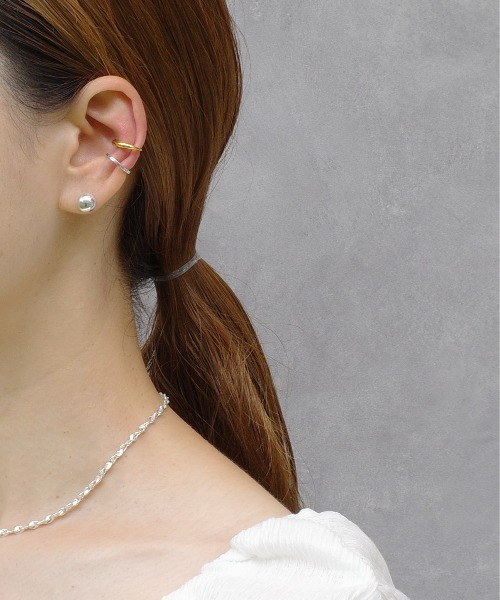 SIGNAL（シグナル）の「【SIGNAL/シグナル】silver925 EARCUFF 12mm/ シルバー925 イヤーカフ（イヤーカフ・レディース・シルバー・FREE）」の7枚目の写真