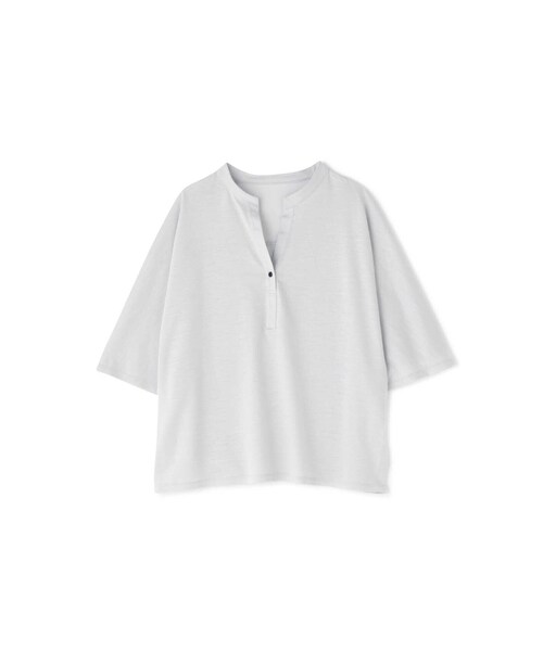 human woman(ヒューマンウーマン)の「ラミープレーティング天竺カットソートップス(Tシャツ/カットソー・レディース・グレー/グリーン/レッド・MEDIUM)」の22枚目の写真