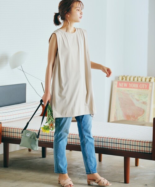 grove（グローブ）の「◆さしメッシュパデットサンダル30（サンダル・レディース・ブラック/ベージュ/オフホワイト・35/45）」の7枚目の写真