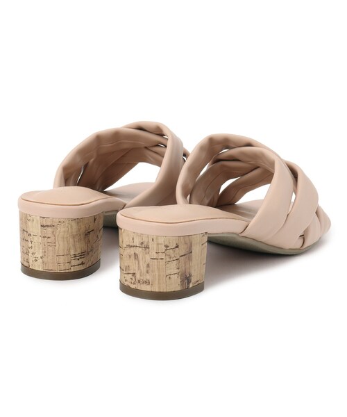 grove（グローブ）の「◆さしメッシュパデットサンダル30（サンダル・レディース・ブラック/ベージュ/オフホワイト・35/45）」の6枚目の写真