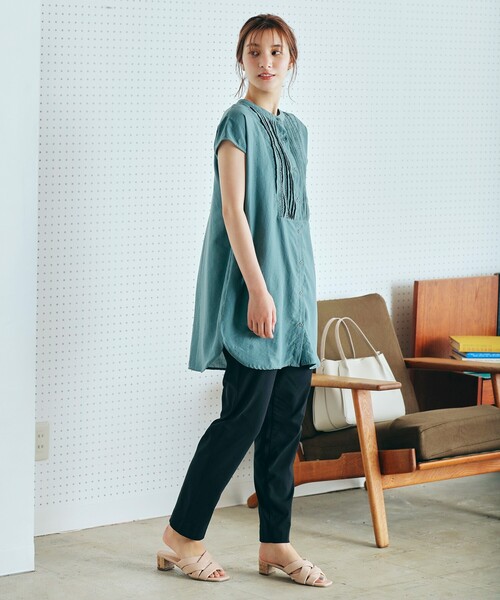 grove（グローブ）の「◆さしメッシュパデットサンダル30（サンダル・レディース・ブラック/ベージュ/オフホワイト・35/45）」の13枚目の写真