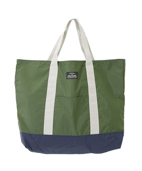 devirock（デビロック）の「レッスンバッグ（トートバッグ・キッズ・カーキ/ピンク/ブルー/ブルーグレー・ONE SIZE）」の3枚目の写真