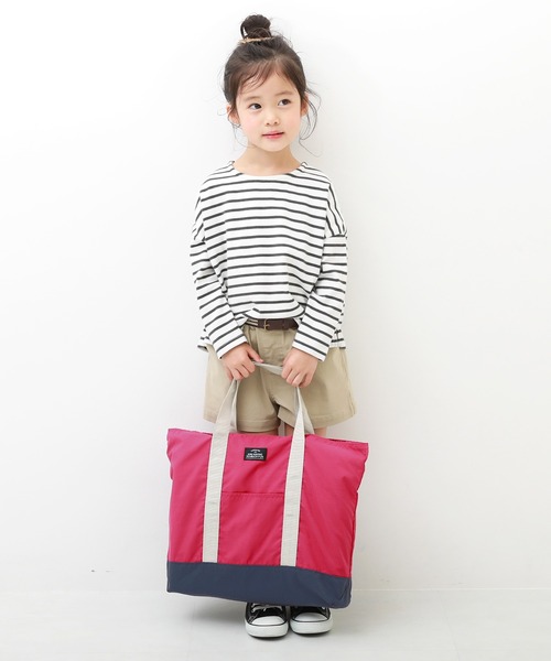 devirock（デビロック）の「レッスンバッグ（トートバッグ・キッズ・カーキ/ピンク/ブルー/ブルーグレー・ONE SIZE）」の18枚目の写真