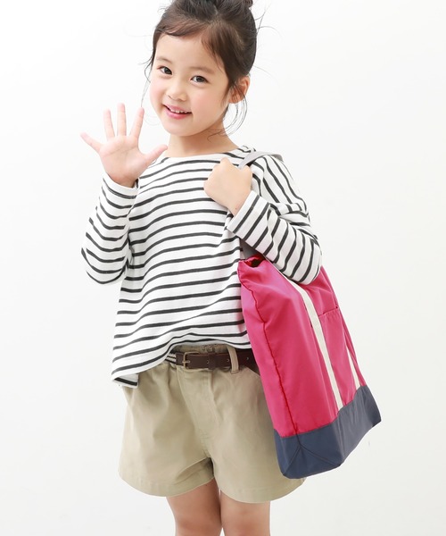 devirock（デビロック）の「レッスンバッグ（トートバッグ・キッズ・カーキ/ピンク/ブルー/ブルーグレー・ONE SIZE）」の17枚目の写真