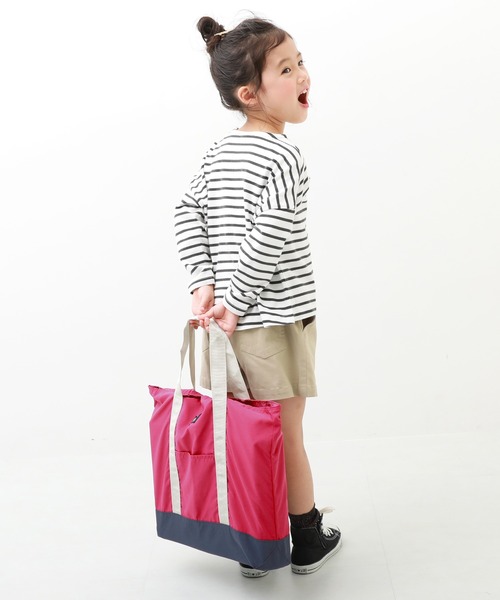 devirock（デビロック）の「レッスンバッグ（トートバッグ・キッズ・カーキ/ピンク/ブルー/ブルーグレー・ONE SIZE）」の19枚目の写真