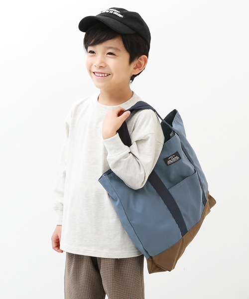 devirock（デビロック）の「レッスンバッグ（トートバッグ・キッズ・カーキ/ピンク/ブルー/ブルーグレー・ONE SIZE）」の7枚目の写真