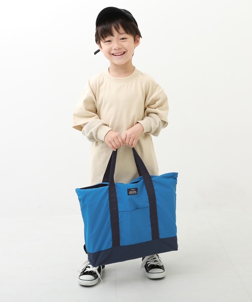 devirock（デビロック）の「レッスンバッグ（トートバッグ・キッズ・カーキ/ピンク/ブルー/ブルーグレー・ONE SIZE）」の11枚目の写真