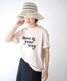 SLOBE IENA | 【mucci/ムッチ】SLOBE別注プリントTシャツ【洗濯機洗い可】◆(Tシャツ/カットソー)