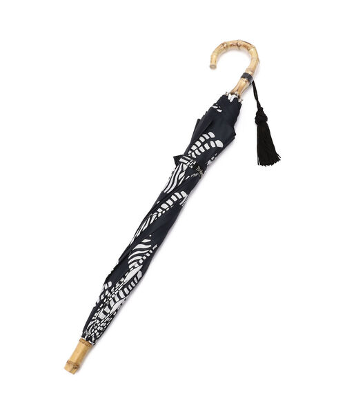 BOHEMIANS（ボヘミアンズ）の「BOHEMIANS/ボヘミアンズ　LOVE ZEBRA PARASOL　傘（長傘・レディース・ブラック・FREE）」の5枚目の写真