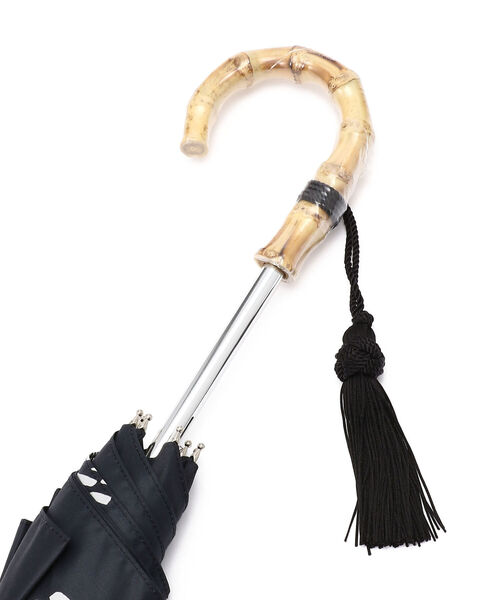 BOHEMIANS（ボヘミアンズ）の「BOHEMIANS/ボヘミアンズ　LOVE ZEBRA PARASOL　傘（長傘・レディース・ブラック・FREE）」の7枚目の写真