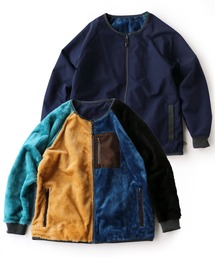 リバーシブルボアxタスロンノーカラーJKT