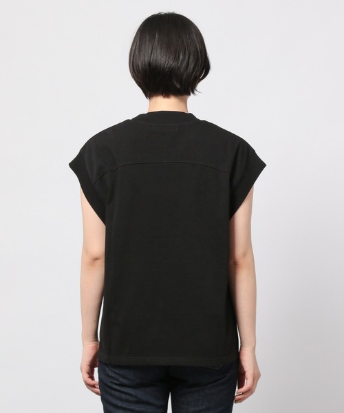 PAGEBOY（ページボーイ）の「スローサイズカットフレンチスリーブ（Tシャツ/カットソー・レディース・ブラック/オフホワイト/イエロー系その他/グレイッシュベージュ・FREE）」の18枚目の写真