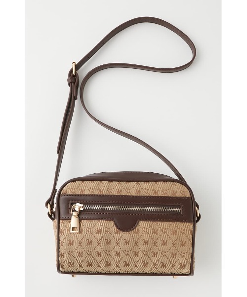 MOUSSY（マウジー）の「EA MONOGRAM SHOULDER バッグ（ショルダーバッグ・レディース・ブラウン/ベージュ/ボルドー・FREE）」の22枚目の写真