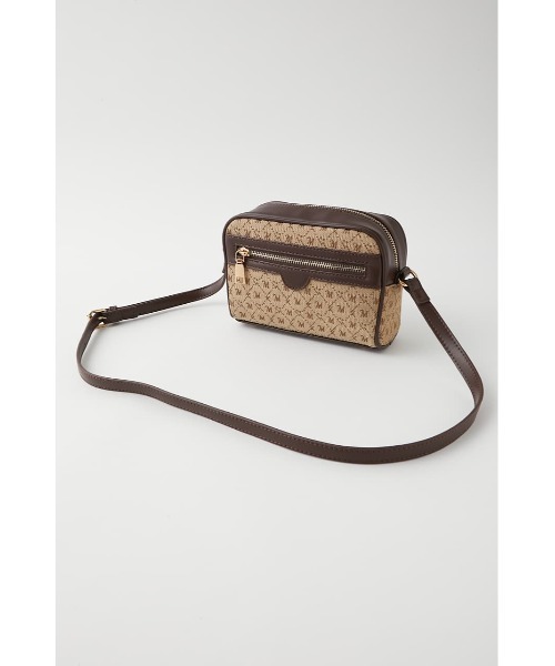 MOUSSY（マウジー）の「EA MONOGRAM SHOULDER バッグ（ショルダーバッグ・レディース・ブラウン/ベージュ/ボルドー・FREE）」の9枚目の写真