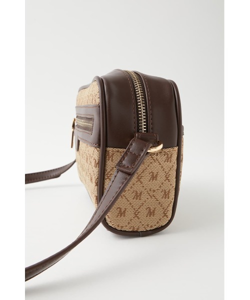 MOUSSY（マウジー）の「EA MONOGRAM SHOULDER バッグ（ショルダーバッグ・レディース・ブラウン/ベージュ/ボルドー・FREE）」の20枚目の写真