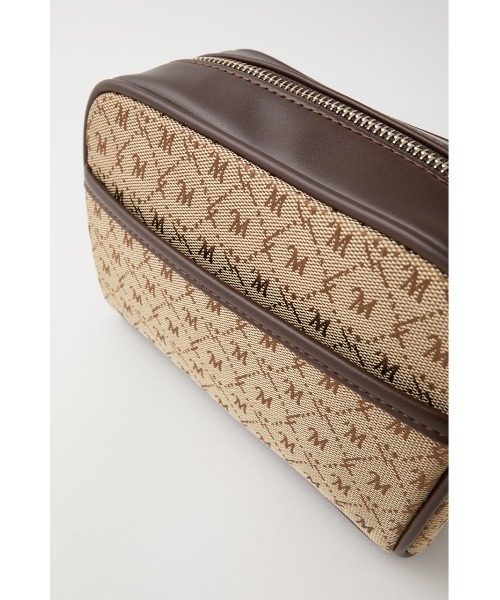 MOUSSY（マウジー）の「EA MONOGRAM SHOULDER バッグ（ショルダーバッグ・レディース・ブラウン/ベージュ/ボルドー・FREE）」の16枚目の写真