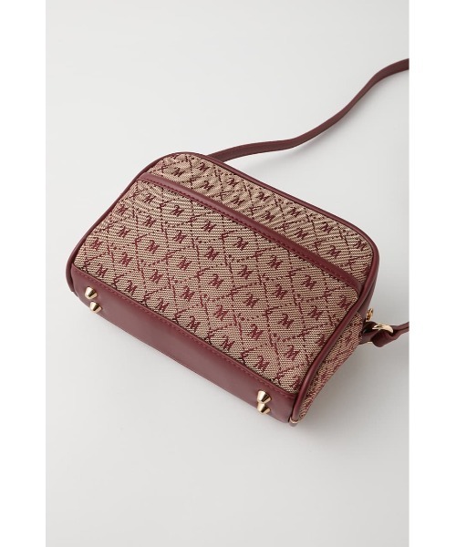 MOUSSY（マウジー）の「EA MONOGRAM SHOULDER バッグ（ショルダーバッグ・レディース・ブラウン/ベージュ/ボルドー・FREE）」の10枚目の写真