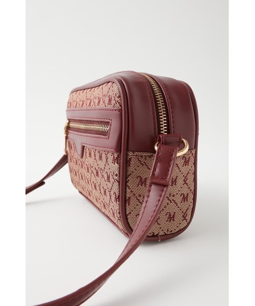 MOUSSY（マウジー）の「EA MONOGRAM SHOULDER バッグ（ショルダーバッグ・レディース・ブラウン/ベージュ/ボルドー・FREE）」の14枚目の写真