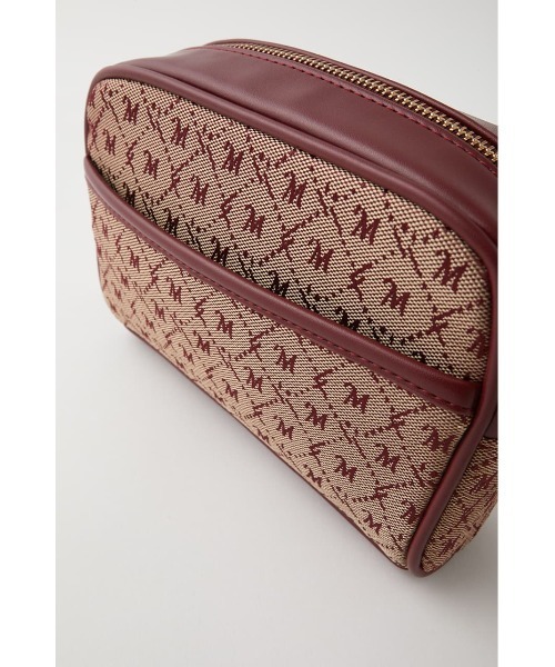 MOUSSY（マウジー）の「EA MONOGRAM SHOULDER バッグ（ショルダーバッグ・レディース・ブラウン/ベージュ/ボルドー・FREE）」の21枚目の写真