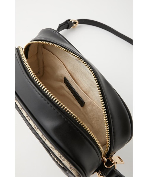 MOUSSY（マウジー）の「EA MONOGRAM SHOULDER バッグ（ショルダーバッグ・レディース・ブラウン/ベージュ/ボルドー・FREE）」の5枚目の写真