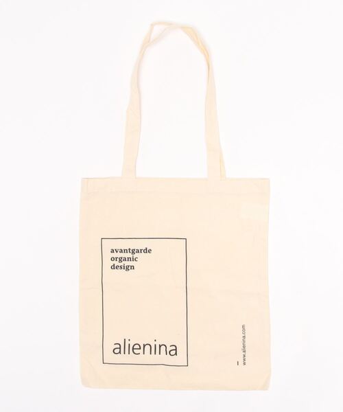 ALIENINA（アリエニーナ）の「【ALIENINA/アリエニーナ】ウッドハンドル ミニ コットン ロープバッグ（ハンドバッグ・レディース・ライトグレー/ベージュ/マスタード/チョコ・FREE）」の7枚目の写真